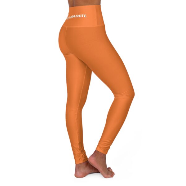 High Waisted Yoga Leggings (AOP) - Image 4