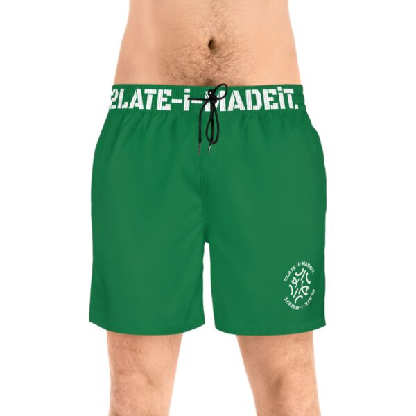 Men's Mid-Length Swim Shorts (AOP) - Image 3